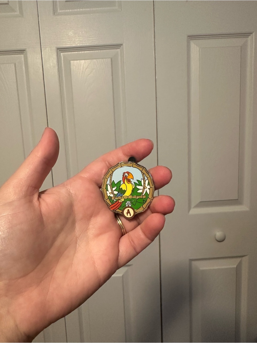 Tiki Room Bird Adventureland Pin